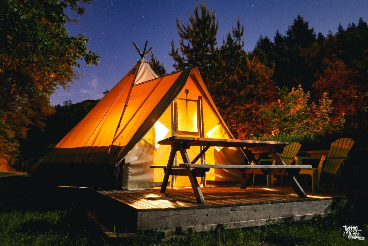 Camping Le Canada-Insolite Chiny Exteriör bild